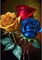 Rose Diamond Painting Kits for Adults, Rose Flowers Full Drill Diamond Art Kit for Adults Beginner
